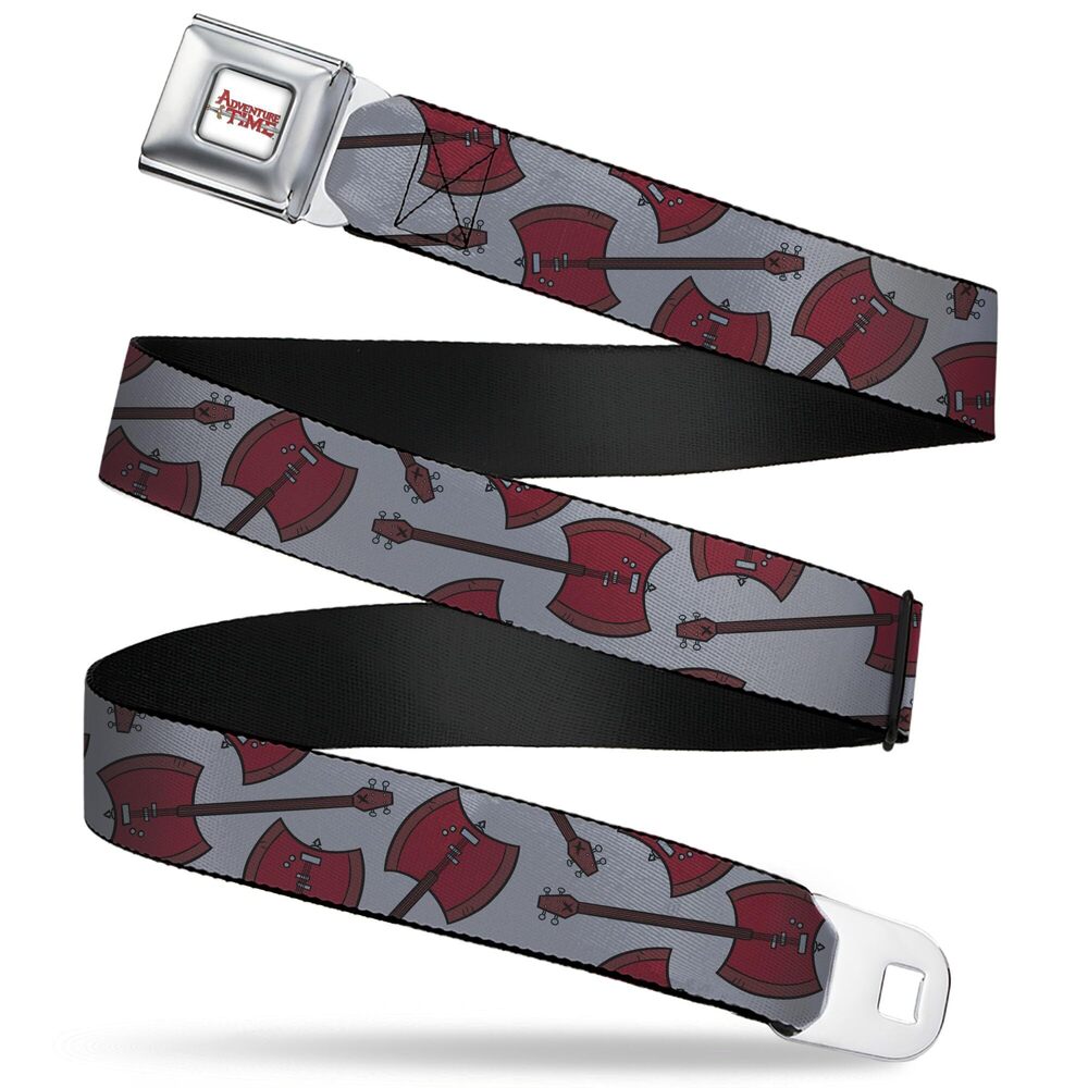 3034 Cartoon Network Belt, Seatbelt Buckle Belt, Adventure Time Marcelines